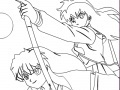 Gra Inuyasha Online Coloring Game