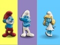 Gra Smurfs Colours Memory