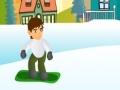 Gra Ben 10 Snowboard Jumping