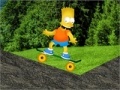 Gra Bart Simpsons Skateboard Game
