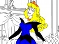 Gra Sleeping Beauty Coloring Page