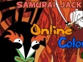 Gra Samurai Jack Online Coloring Game