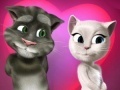 Gra Talking Tom Valentine
