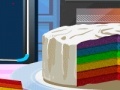 Gra Love rainbow cake