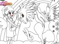 Gra Coloring Sarah and Her Pony