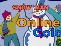 Gra Snow Man Online Coloring Game