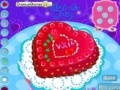 Gra Valentine cake decoration