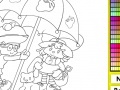 Gra Strawberry Shortcake Online Coloring Game