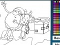 Gra Reindeer Online Coloring Game