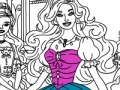 Gra Barbie Coloring Game