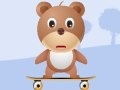 Gra Bear - skateboarder