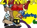 Gra Ozzy And Brix Online Coloring Game