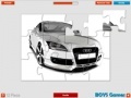 Gra Audi Super Car Puzzle