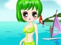 Gra Kawaii lover beach dressup