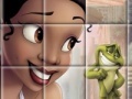 Gra Princess And The Frog Spin Puzzle