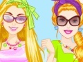 Gra Barbi and Ellie summer vacation