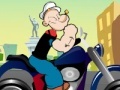 Gra Popeye Rides Bike
