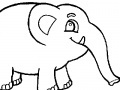 Gra Paint elephant