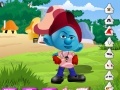 Gra Smurfs Dressup