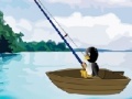 Gra Fishing penguin