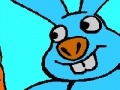 Gra Bunnies and Carrots Online Coloring Game