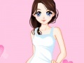 Gra Dress up summer girl 2