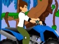 Gra Ben 10 ATV jungle rush