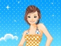 Gra Dress up summer girl 4