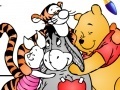Gra Online kids coloring Pooh friends