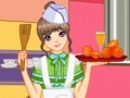 Gra Cute Gold Model Cooker Dress Up