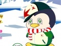 Gra Baby Animals Dress Up. Flappy the Penguin