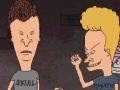Gra Beavis and butt-head in air guitar