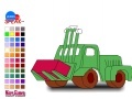 Gra tractor coloring