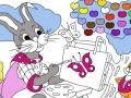 Gra Coloring rabbits