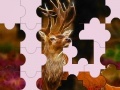 Gra Brown deer on the forest puzzle