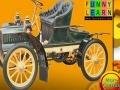 Gra Black historic car puzzle