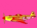 Gra Star plane coloring