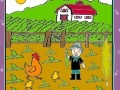 Gra Farmer and Vegetables Coloring