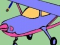 Gra Coloring: Airplane