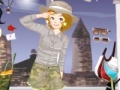 Gra Soldier  Girl Dress-up