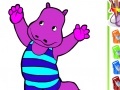 Gra Happy Hippo Coloring 