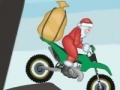 Gra Santa on motorbike