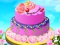 Gra Cake in flowers