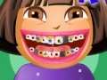 Gra Dora at Dentist 