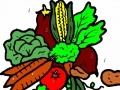 Gra Coloring Book: vegetables