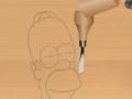 Gra Wood carving Simpson