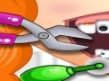 Gra Naughty girl at the dentist