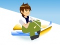 Gra Ben 10: Snow Sled