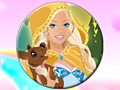 Gra Barbie Round Puzzle