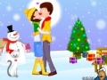 Gra Сhristmas love kissing